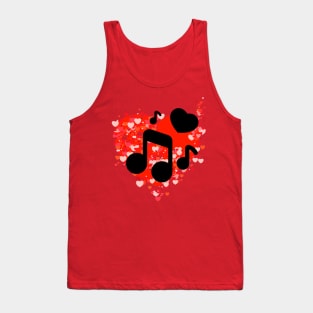 Musical Heart Tank Top